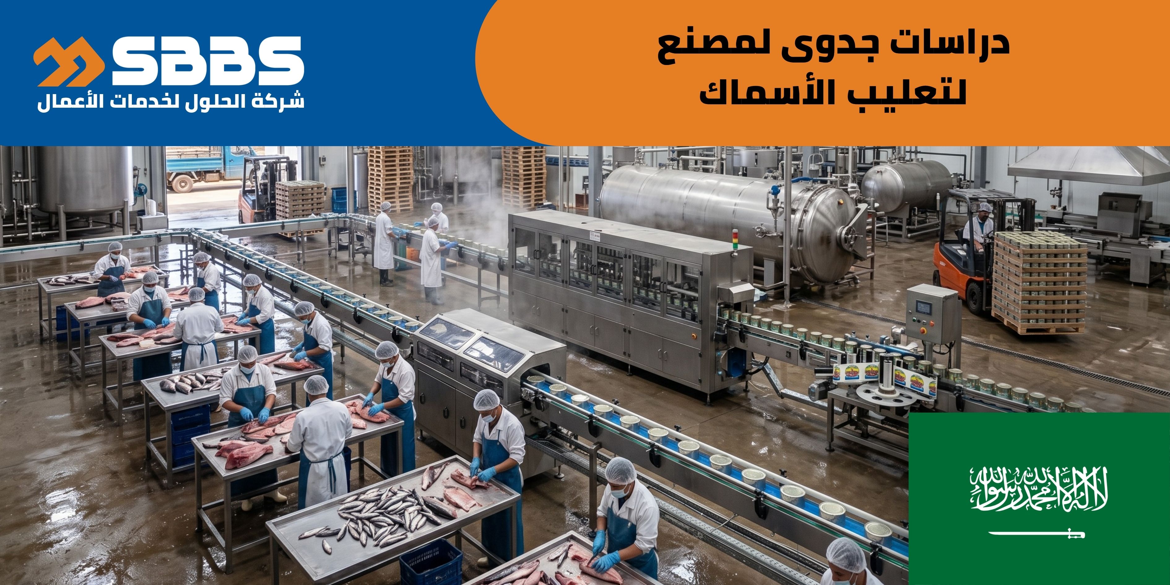 دراسة إقامة مصنع لتعليب الأسماك (السعودية 🇸🇦)